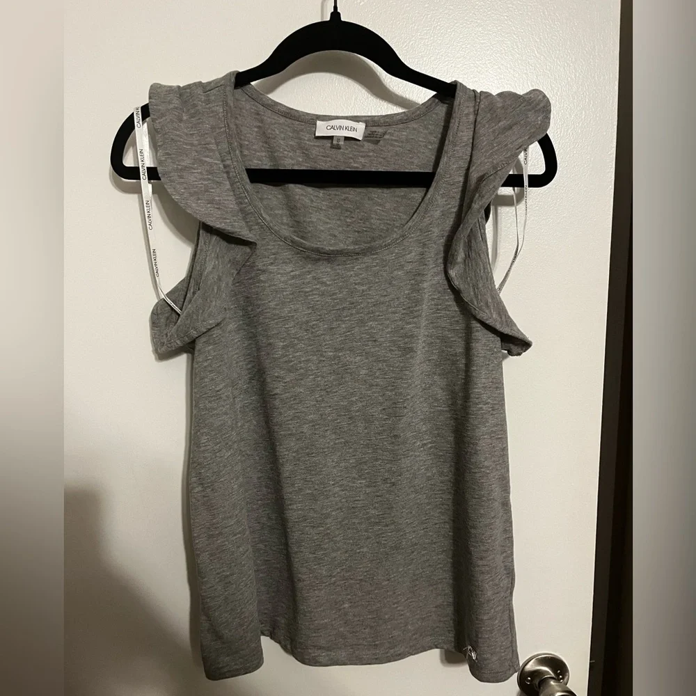 Size M, Calvin Klein cotton sleeveless shirt - Picture 12 of 17